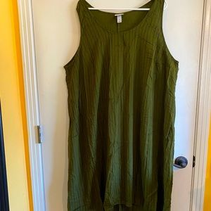 High-low striped dress EUC!